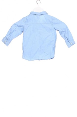 Детска риза H&M, Размер 12-18m/ 80-86 см, Цвят Син, Цена 11,40 лв.