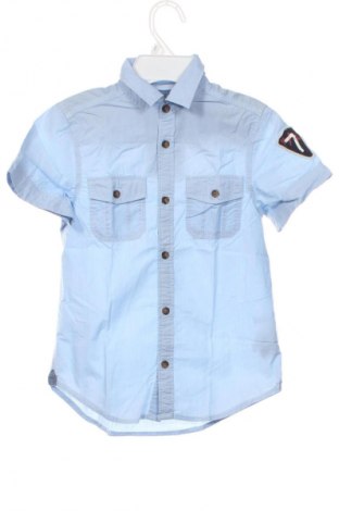 Kinderhemd H&M L.O.G.G., Größe 7-8y/ 128-134 cm, Farbe Blau, Preis 5,83 €