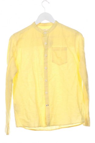 Детска риза Mango, Размер 11-12y/ 152-158 см, Цвят Жълт, Цена 11,40 лв.