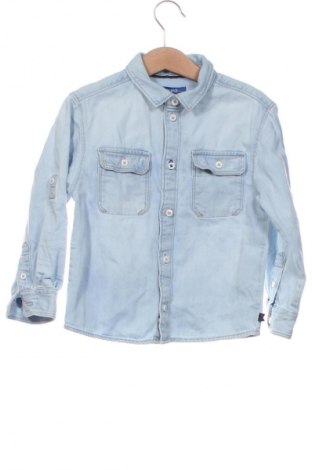 Kinderhemd Okaidi, Größe 18-24m/ 86-98 cm, Farbe Blau, Preis 6,14 €