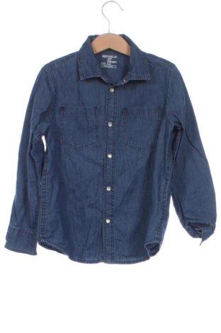 Dětská košile  Oviesse, Velikost 5-6y/ 116-122 cm, Barva Modrá, Cena  109,00 Kč