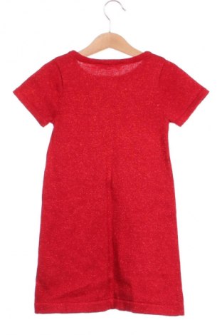 Детска рокля H&M, Размер 4-5y/ 110-116 см, Цвят Червен, Цена 23,94 лв.