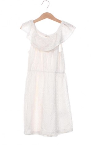 Kinderkleid H&M, Größe 6-7y/ 122-128 cm, Farbe Weiß, Preis 12,28 €