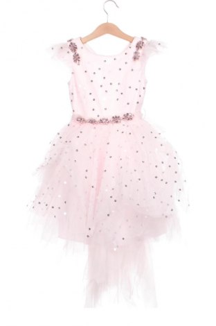 Детска рокля Monnalisa, Размер 6-7y/ 122-128 см, Цвят Розов, Цена 75,00 лв.