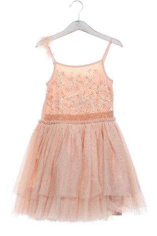 Dziecięca sukienka Next, Rozmiar 5-6y/ 116-122 cm, Kolor Beżowy, Cena 62,02 zł