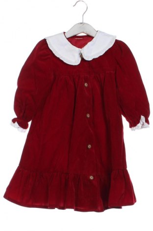 Детска рокля Unbranded, Размер 5-6y/ 116-122 см, Цвят Червен, Цена 9,50 лв.