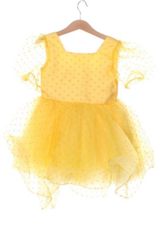 Kinderkleid Unbranded, Größe 4-5y/ 110-116 cm, Farbe Gelb, Preis € 12,28