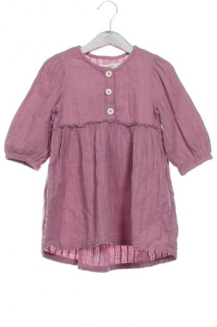 Детска рокля Zara, Размер 18-24m/ 86-98 см, Цвят Пепел от рози, Цена 20,90 лв.