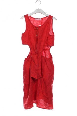Dziecięca sukienka Zara, Rozmiar 7-8y/ 128-134 cm, Kolor Czerwony, Cena 46,30 zł