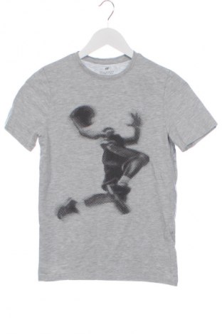 Детска тениска H&M, Размер 12-13y/ 158-164 см, Цвят Сив, Цена 11,40 лв.