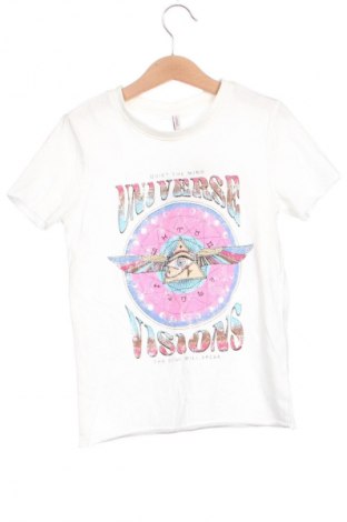 Kinder T-Shirt ONLY, Größe 7-8y/ 128-134 cm, Farbe Weiß, Preis 11,86 €