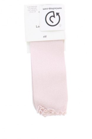 Gyermekzokni H&M, Méret 24y, Szín Rózsaszín, Ár 2 432 Ft