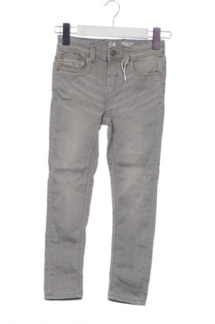 Dziecięce jeansy C&A, Rozmiar 5-6y/ 116-122 cm, Kolor Szary, Cena 71,91 zł