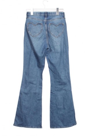 Dziecięce jeansy H&M, Rozmiar 11-12y/ 152-158 cm, Kolor Niebieski, Cena 73,38 zł