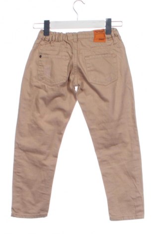 Детски дънки Unbranded, Размер 7-8y/ 128-134 см, Цвят Бежов, Цена 31,92 лв.
