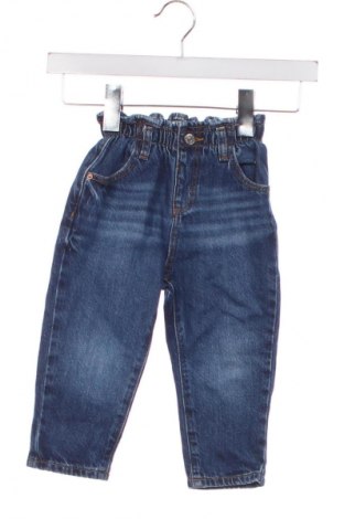 Детски дънки Zara, Размер 18-24m/ 86-98 см, Цвят Син, Цена 18,00 лв.