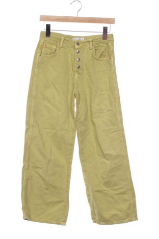 Blugi pentru copii Zara, Mărime 13-14y/ 164-168 cm, Culoare Verde, Preț 47,37 Lei