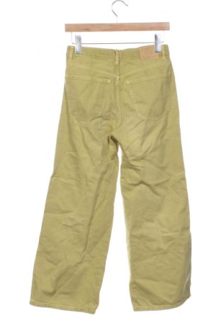 Blugi pentru copii Zara, Mărime 13-14y/ 164-168 cm, Culoare Verde, Preț 47,37 Lei