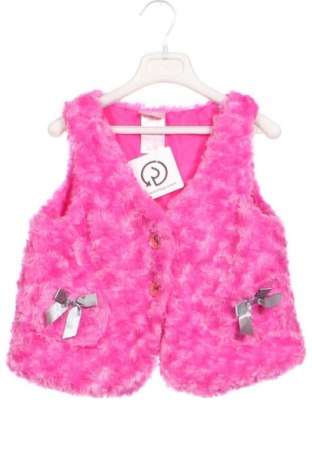 Детски елек Unbranded, Размер 6-9m/ 68-74 см, Цвят Розов, Цена 20,90 лв.