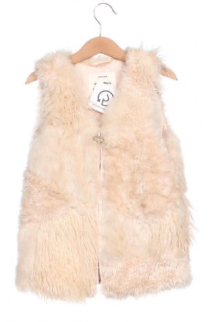 Детски елек Zara, Размер 6-7y/ 122-128 см, Цвят Бежов, Цена 14,06 лв.