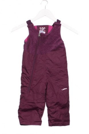 Παιδική σαλοπέτα για χειμερινά σπορ Decathlon, Μέγεθος 9-12m/ 74-80 εκ., Χρώμα Κόκκινο, Τιμή 23,99 €