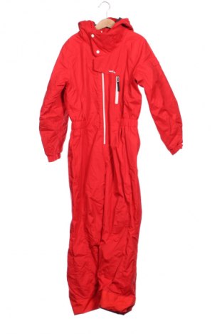 Детски гащеризон за зимни спортове Wedze, Размер 9-10y/ 140-146 см, Цвят Червен, Цена 58,14 лв.