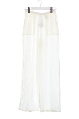 Детски панталон H&M, Размер 14-15y/ 168-170 см, Цвят Бял, Цена 33,82 лв.