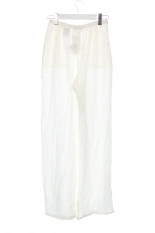 Детски панталон H&M, Размер 14-15y/ 168-170 см, Цвят Бял, Цена 33,82 лв.