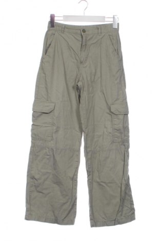 Pantaloni pentru copii H&M, Mărime 12-13y/ 158-164 cm, Culoare Verde, Preț 56,59 Lei