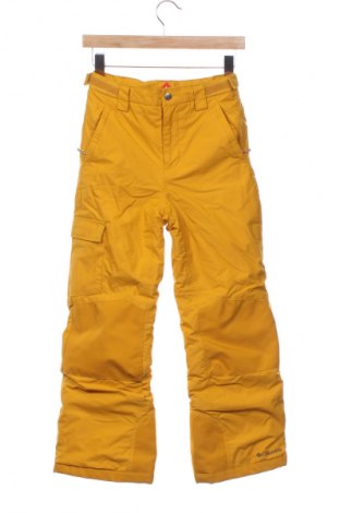 Παιδικό παντελόνι για χειμερινά σπορ Columbia, Μέγεθος 9-10y/ 140-146 εκ., Χρώμα Κίτρινο, Τιμή 31,68 €
