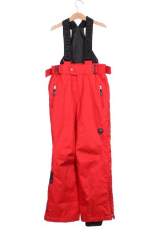 Детски панталон за зимни спортове Descente, Размер 8-9y/ 134-140 см, Цвят Червен, Цена 62,02 лв.