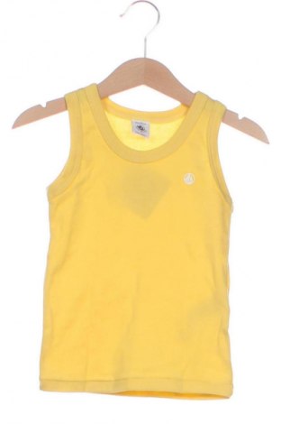 Gyerek trikó Petit Bateau, Méret 2-3y / 98-104 cm, Szín Sárga, Ár 3 669 Ft