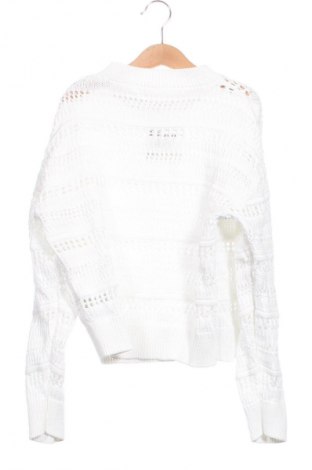Детски пуловер H&M, Размер 12-13y/ 158-164 см, Цвят Бял, Цена 17,10 лв.
