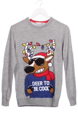 Kinderpullover H&M, Größe 14-15y/ 168-170 cm, Farbe Grau, Preis € 8,99
