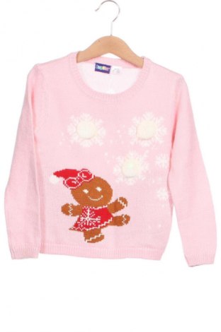 Детски пуловер Lupilu, Размер 2-3y/ 98-104 см, Цвят Розов, Цена 17,10 лв.
