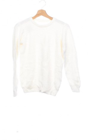 Kinderpullover Unbranded, Größe 10-11y/ 146-152 cm, Farbe Weiß, Preis 8,99 €