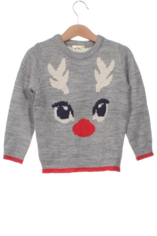 Παιδικό πουλόβερ Unbranded, Μέγεθος 2-3y/ 98-104 εκ., Χρώμα Γκρί, Τιμή 9,00 €