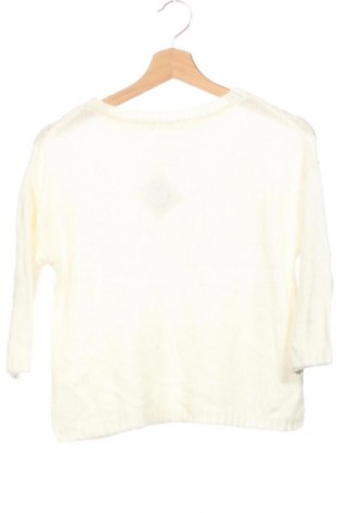 Dziecięcy sweter Zara, Rozmiar 7-8y/ 128-134 cm, Kolor ecru, Cena 27,99 zł