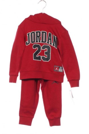 Set trening se copii Air Jordan Nike, Mărime 18-24m/ 86-98 cm, Culoare Roșu, Preț 384,21 Lei