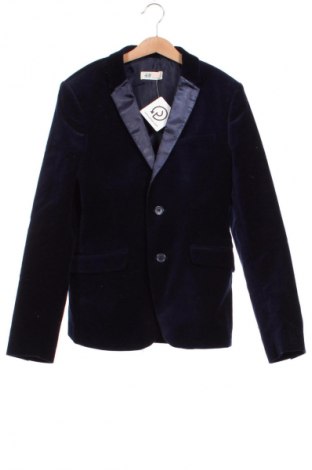 Детско сако H&M, Размер 12-13y/ 158-164 см, Цвят Син, Цена 32,00 лв.
