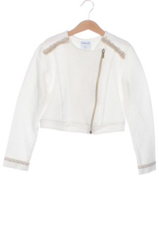 Sacou pentru copii Mayoral, Mărime 8-9y/ 134-140 cm, Culoare Alb, Preț 118,42 Lei