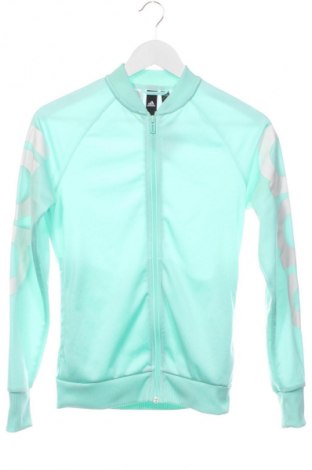 Bluză de trening, pentru copii Adidas, Mărime 13-14y/ 164-168 cm, Culoare Verde, Preț 89,47 Lei