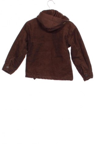 Geacă pentru copii Calvin Klein Jeans, Mărime 4-5y/ 110-116 cm, Culoare Maro, Preț 252,63 Lei