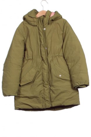 Детско яке H&M, Размер 6-7y/ 122-128 см, Цвят Зелен, Цена 42,94 лв.