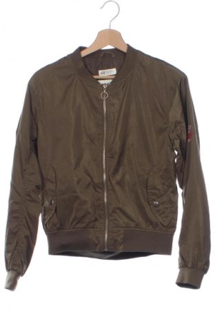 Детско яке H&M, Размер 11-12y/ 152-158 см, Цвят Зелен, Цена 17,99 лв.