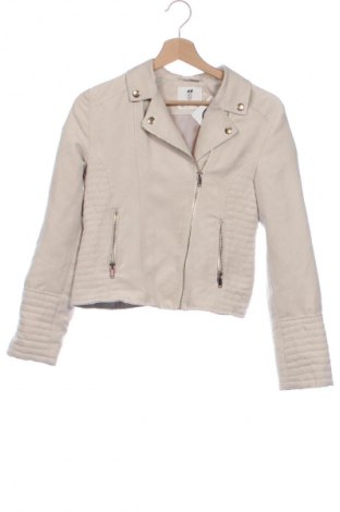 Geacă pentru copii H&M, Mărime 11-12y/ 152-158 cm, Culoare Bej, Preț 84,21 Lei