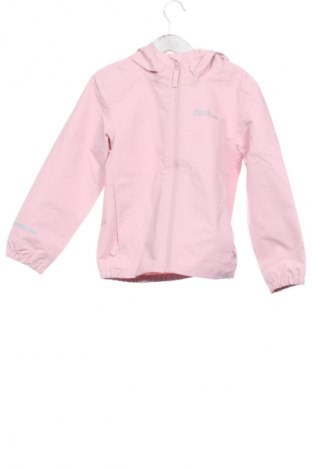 Детско яке Jack Wolfskin, Размер 5-6y/ 116-122 см, Цвят Розов, Цена 122,99 лв.