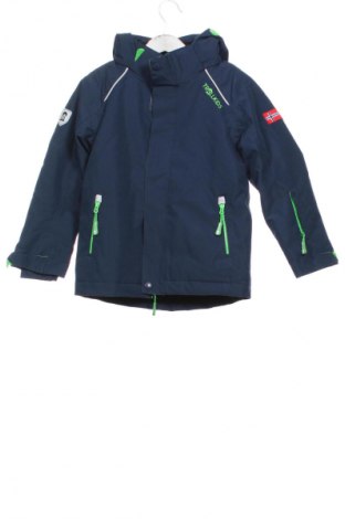 Παιδικό μπουφάν Trollkids, Μέγεθος 4-5y/ 110-116 εκ., Χρώμα Μπλέ, Τιμή 27,99 €