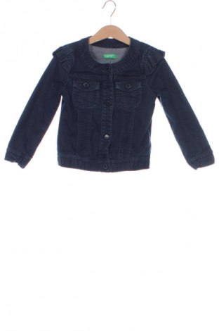 Детско яке United Colors Of Benetton, Размер 2-3y/ 98-104 см, Цвят Син, Цена 38,00 лв.
