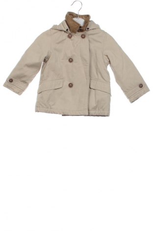 Детско яке Zara, Размер 18-24m/ 86-98 см, Цвят Бежов, Цена 19,55 лв.